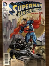 Superman Unchained #7 Variant Kubert 1:50 Cover (DC Comics)