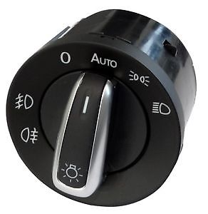Bouton phare chrome - bouton,