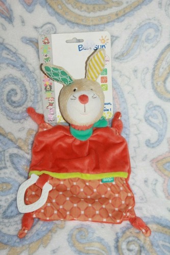 Doudou babysun lapin plat - lapin,