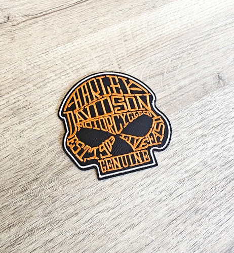 Patch skull genuine biker - patch,