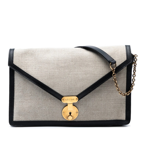 Celine toile cuir veau - et,