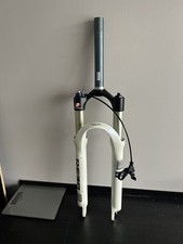 Rock Shox Reba Team Dual Air 26" 1 1/8 Threadless 100mm Travel DSC QR 9mm White