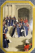 Couronnement Reine Elizabeth 1953. Boite Biscuits Jacob. England. Bel état !