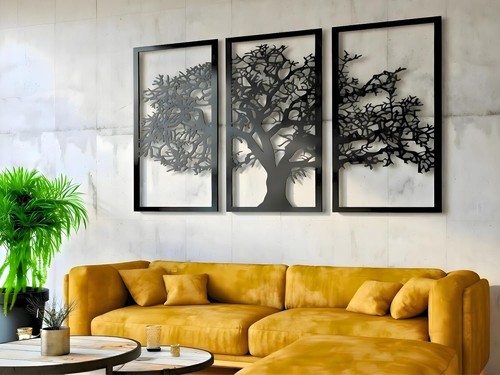 Arbre vie tableau mural - arbre, bois