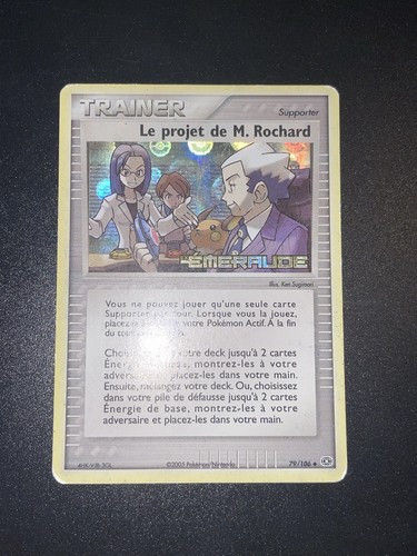 Carte pokémon projet - carte, le