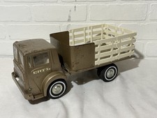 Ertl White Cabover COE Tilt Cab Stake Side Bed Truck RARE