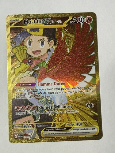 Carte pokémon gx de - pokémon, ho-oh