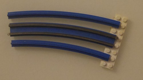 Lego 12v chemin fer bleu - chemin,