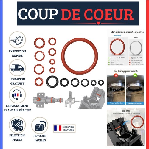 Joints toriques silicone pour