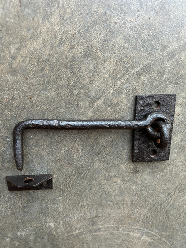 Ancien crochet fer - en, forgé