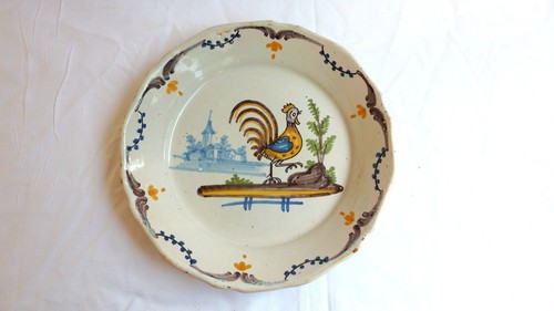 Assiette faïence peut - assiette,
