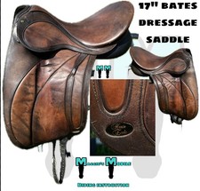 Bates Brown Dressage Saddle