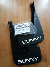 Nissan Sunny N14 5dr,rear mudflap set, new genuine accessories. 