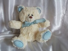 Doudou ours blanc et bleu,Tilapin, Casino