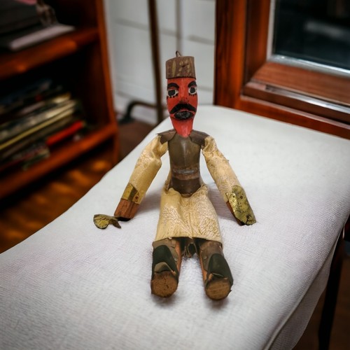 Marionnette ancienne soldat - marionnette,