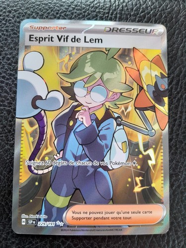 Carte pokémon esprit vif - pokémon, de