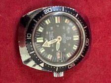 Vintage Mortima Super Datomatic 17 Jewels Diver Watch