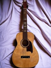 Harmony Stella Airline S-72 Acoustic Guitar Small Body Natural Finish