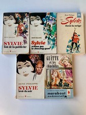 lot 5 livres SYLVIE -