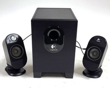 Logitech X-210 2.1 PC Haut-Parleurs – 3.5mm Entrée –230V– Complet Set – Testé