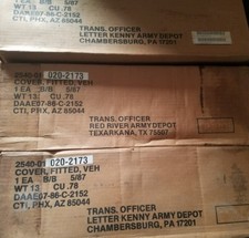 N.O.S. M151 M151A2 MUTT Vehicular Cover Vinyl Green Top G838 M151A1