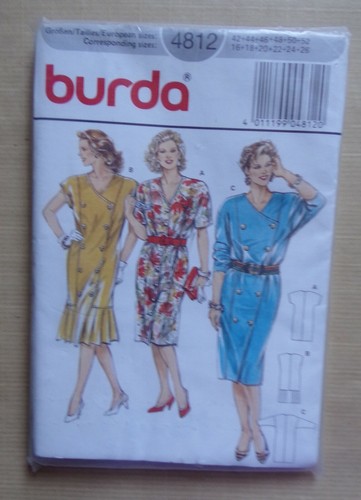 Patron burda 4812 femme - patron,