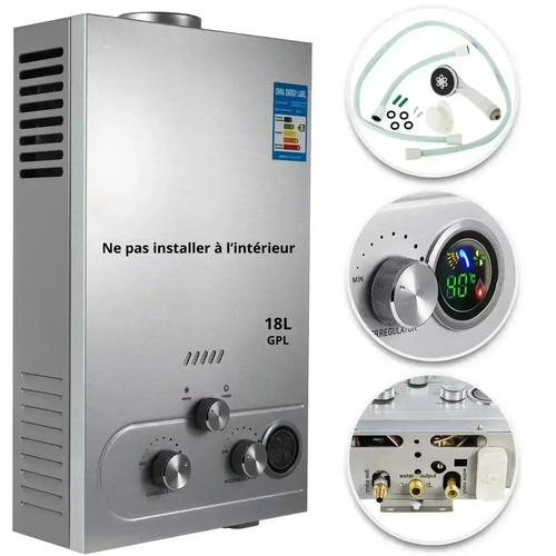 Chauffe eau instantané - chauffe-eau, gpl
