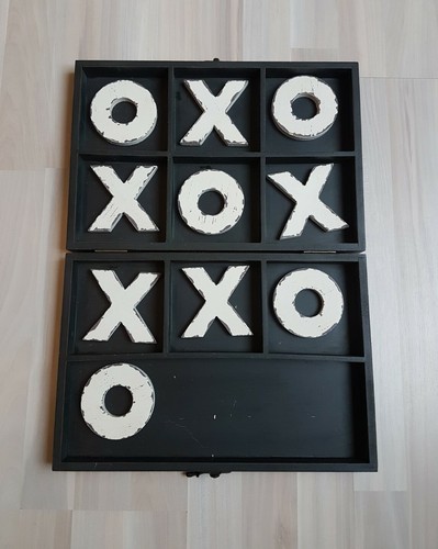 Jeu morpion geant bois avec - geant,