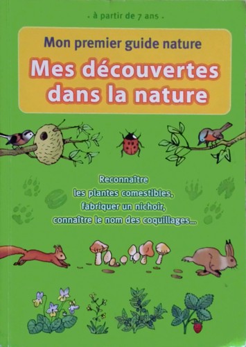 Livre mon premier guide nature - premier,