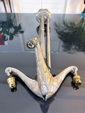 Lustre Art Déco en Bronze