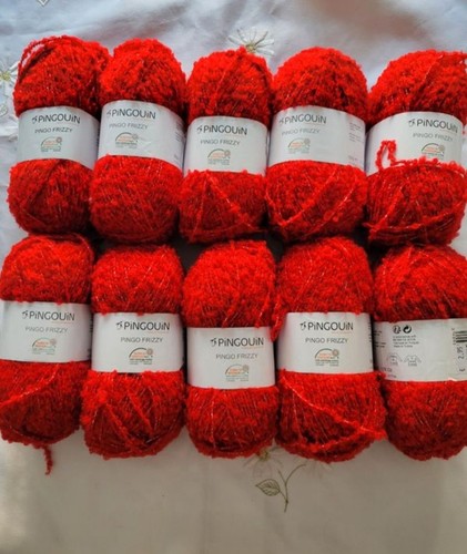 Lot pelotes laine - de,
