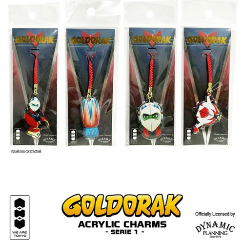 Goldorak lot porte - , porte-clés