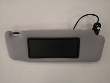 Pare soleil droit tissu gris