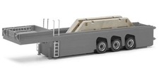 HERPA, concrete slab trailer - with 4 pieces roof, 1/87 scale, HER07...