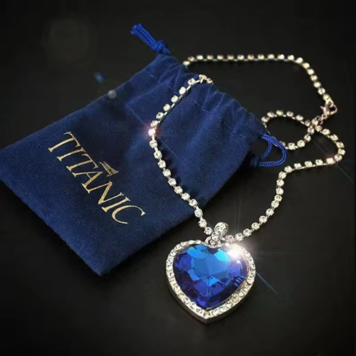 Pendentif cœur océan - pendentif, l'océan