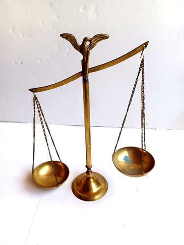 Ancienne balance laiton - ancienne,