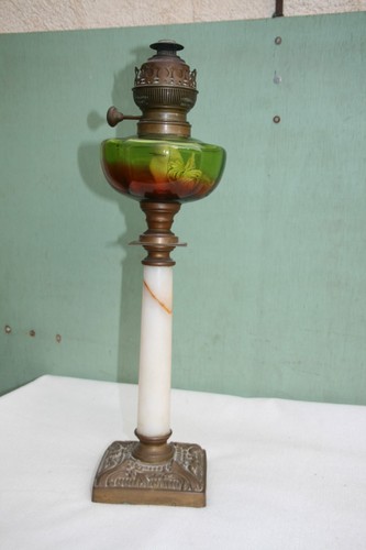 Lampe pétrole ancienne - lampe,