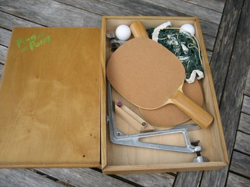 Set ping pong raquettes balles - raquettes,