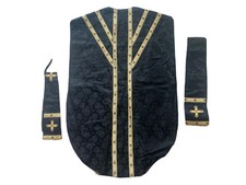 Chasuble Etole Priest Outfit Manipulated Art Deco Church France Priestly Clothing