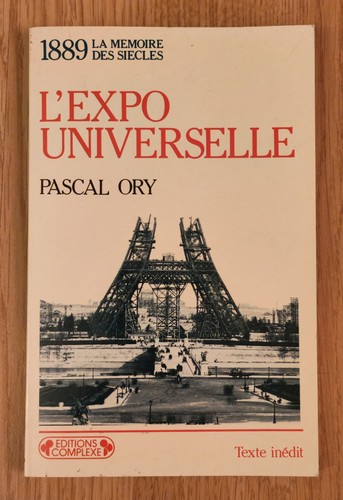 Expo universelle pascal ory - universelle,,