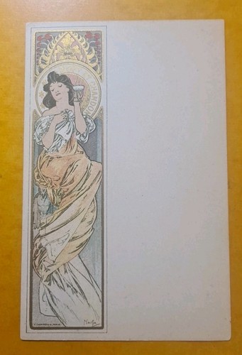 Cpa art nouveau alphonse - ,