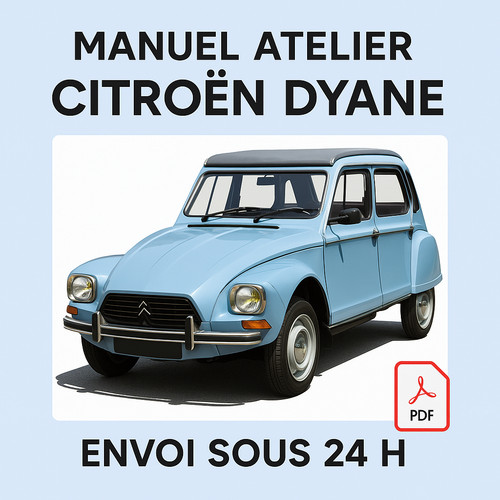 Manuel atelier citroën dyane - manuel,