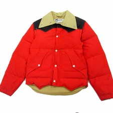 Schott DOWN 2-Way Yoke Switching Down Vest Jacket, Vintage 80s