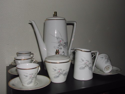 Service cafe porcelaine - en,