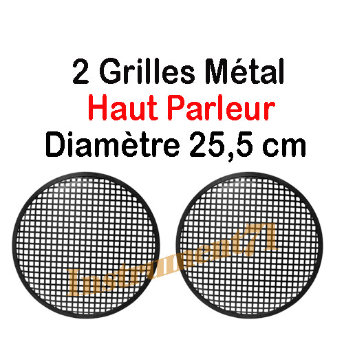 Grilles haut parleur - haut,
