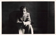 OLD POSTCARD PHOTOGRAPH YOUNG BOY IN COSTUME