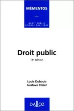 Droit public, Gustave Peiser