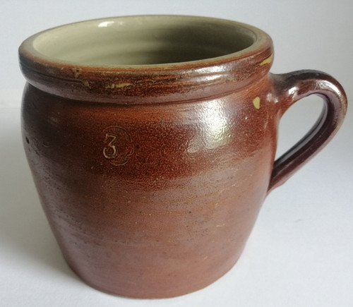 Vintage ancien pot terre - pot,