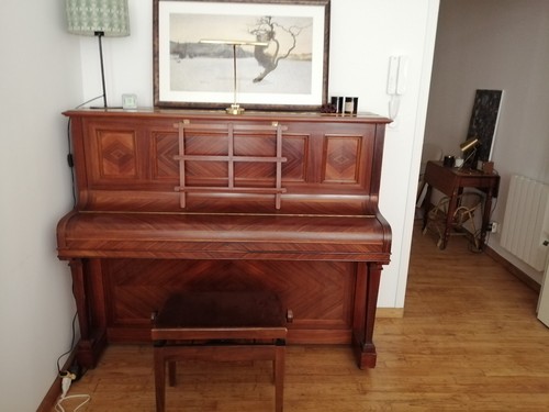 Piano droit pleyel ancien - piano,