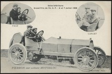 L'Hirondelle - 'Grand Prix de l'A.C.F - Pierron in a Motobloc' (1908) - Unuse...
